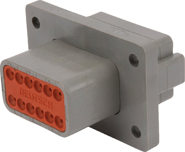 TE Connectivity DEUTSCH Chassisbuchse 12 P. Male DT