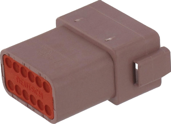 TE Connectivity DEUTSCH Steckergehäuse 12 P. Male DT