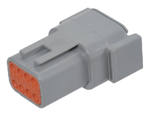 TE Connectivity DEUTSCH Steckergehäuse 8 P. male DTM