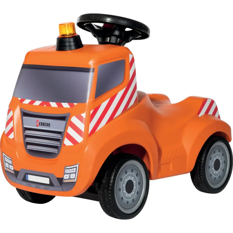 Ferbedo Truck Service Rutschfahrzeug für Kinder ab 1,5 Jahren