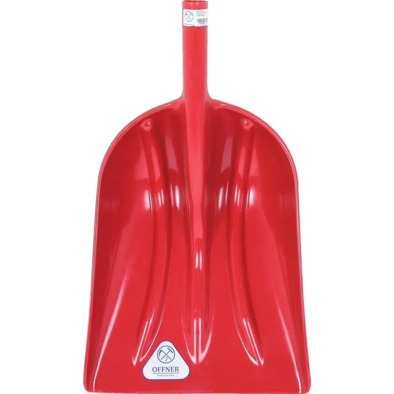 Universalschaufel Kunststoff PLASSO ohne Stiel von Offner, rot, 50 × 34 cm