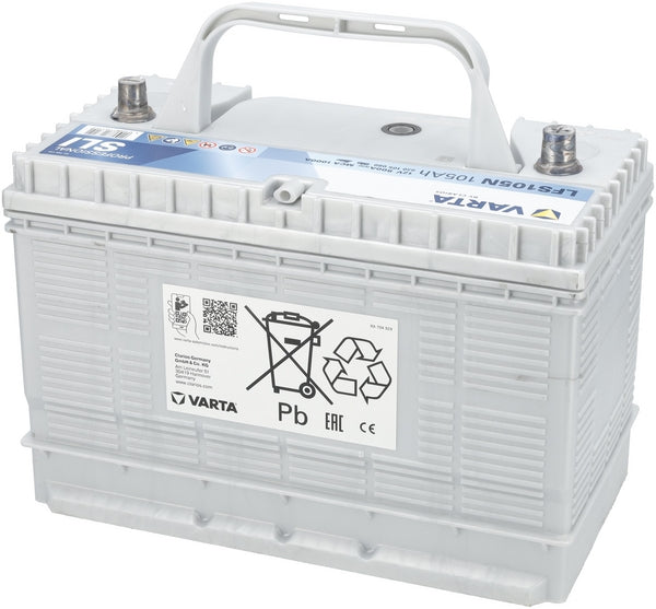 VARTA, Traktionsbatterie 12V, 105Ah, 800A, 330 x 172 x 238mm Professional SLI