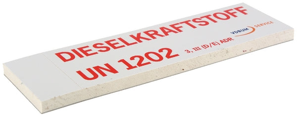 VDBUM Prüfplakette-Dieselkraftstoff