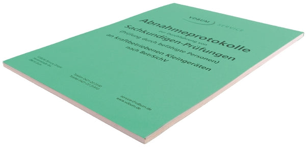 VDBUM Prüfprotokoll-Kleingeräte