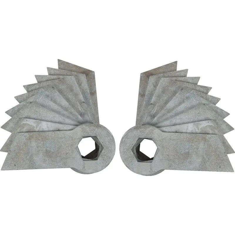 Vertikutiermesser 18-teilig, L 92,4 mm, ZB 6-kant passend zu Hecht GartenShop24 - Hochwertige Gartengeräte