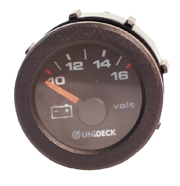 Voltmeter 12V 52 mm