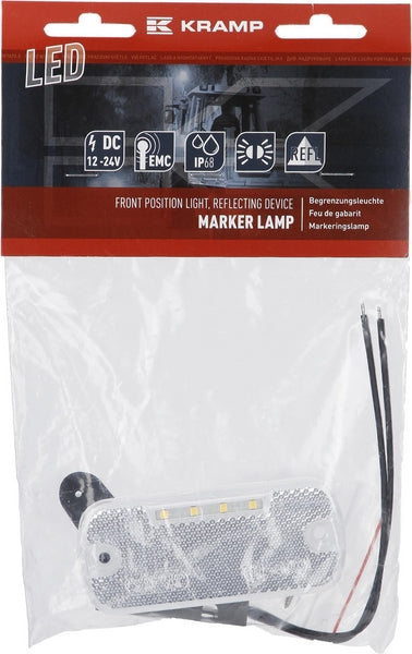 Vorderes Positionslicht Kabelanschluss LED12/24V passend für Universal