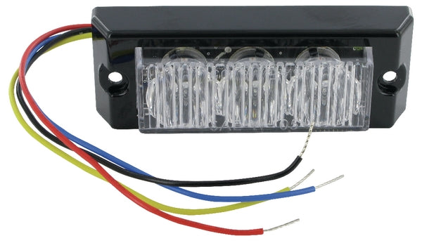 Warnleuchte LED, 12/24V, weiß, 32x90x25mm, Britax
