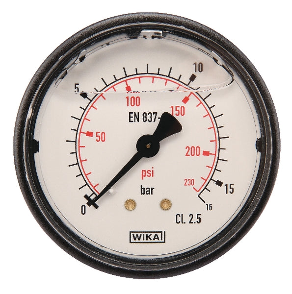 WIKA Manometer Ø63 0-16bar ¼" hinte