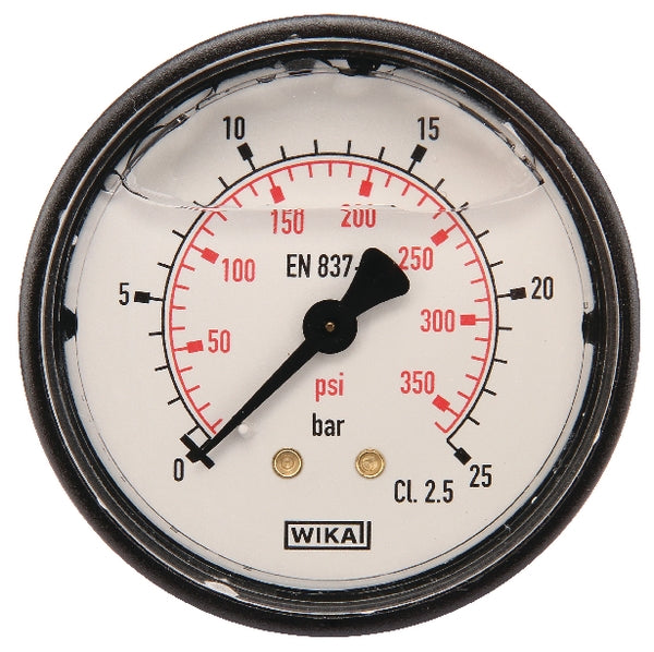 WIKA Manometer Ø63 0-25bar ¼" hinte