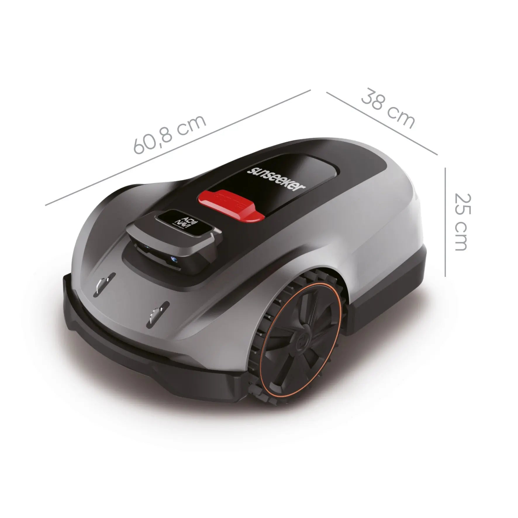 Sunseeker Elite X3 – Kabelloser Mähroboter mit GPS, Kamera & App-Steuerung für bis zu 800 m² Sunseeker