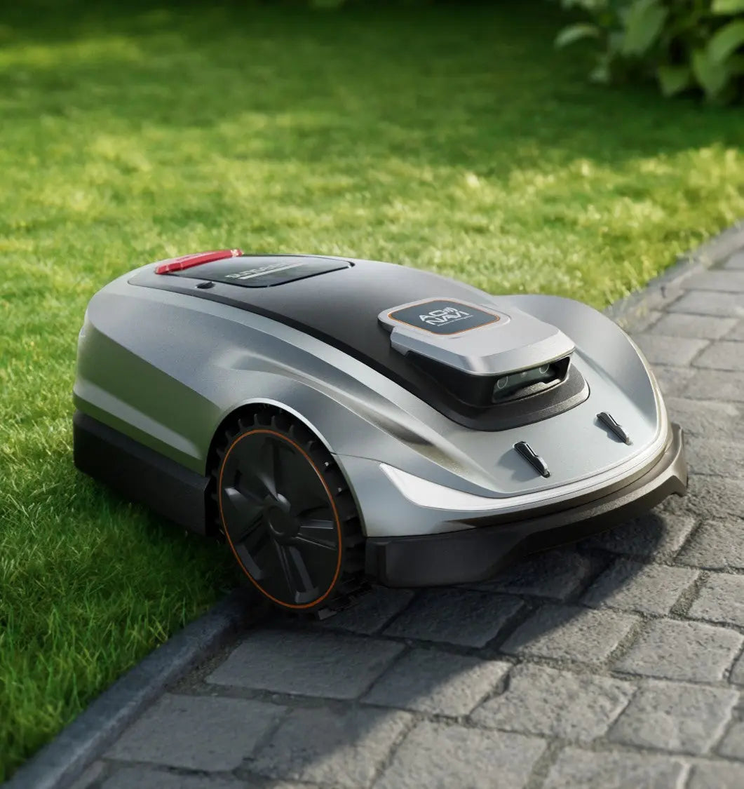 Sunseeker Elite X5 Mähroboter mit kabelloser Navigation und Allradantrieb bis 2.000 m² Sunseeker