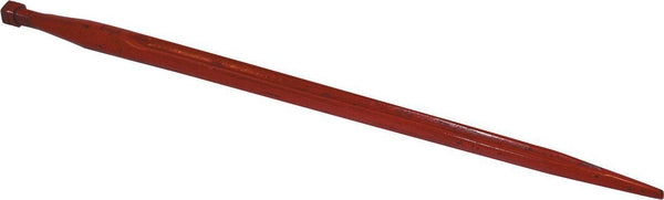 Zinken gerade, Doppel-T-Profil 36x810mm, spitze Spitze mit M22x1,5mm Mutter, rot, SHW