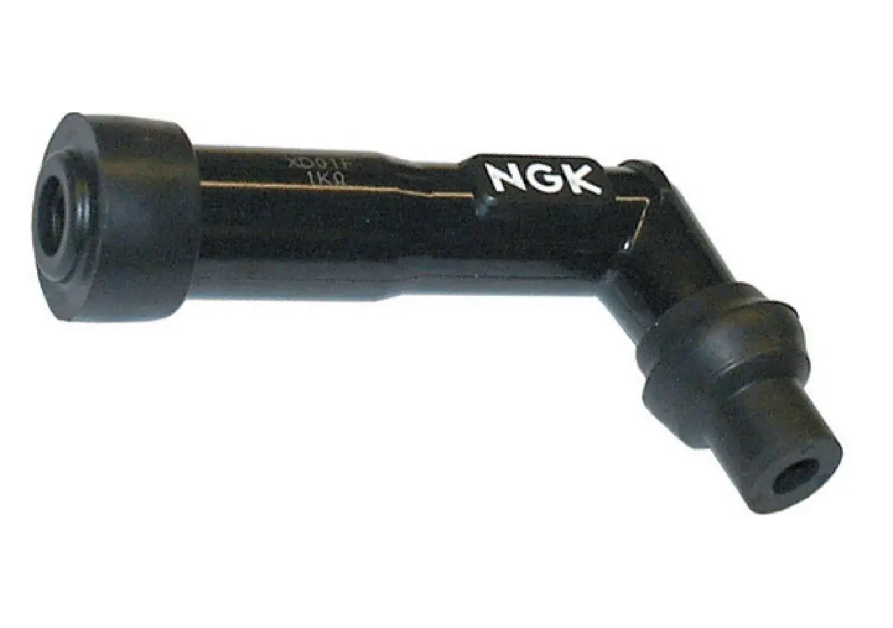 Zündkerzenstecker 102° NGK XD01F 7-8 mm – Ersatzteil für Kleinmotoren und Gartengeräte